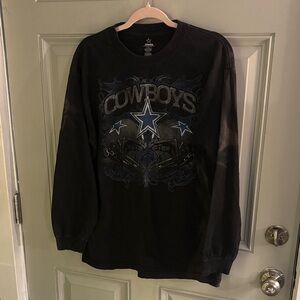 Cowboys Long Sleeve Shirt - Black